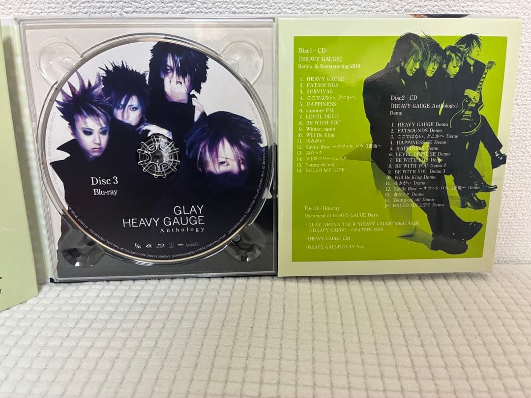 邦楽 GLAY HEAVY GAUGE Anthology 2CD+Blu-ray