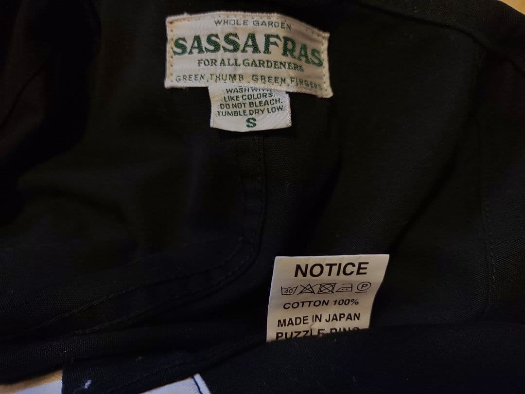 sassafras fall leaf jacket ササフラスフォールリーフ