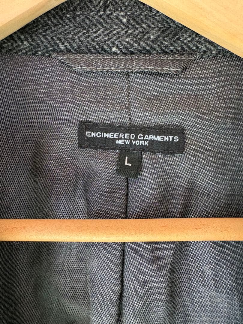 ワ*ウ様 ENGINEERED GARMENTS ヘリンボーンジャケット Lサイ