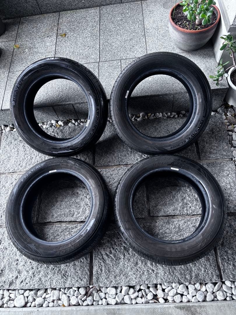 【溝多】ダンロップ エナセーブ155/65/R14タイヤ4本セット　軽自動車愛知