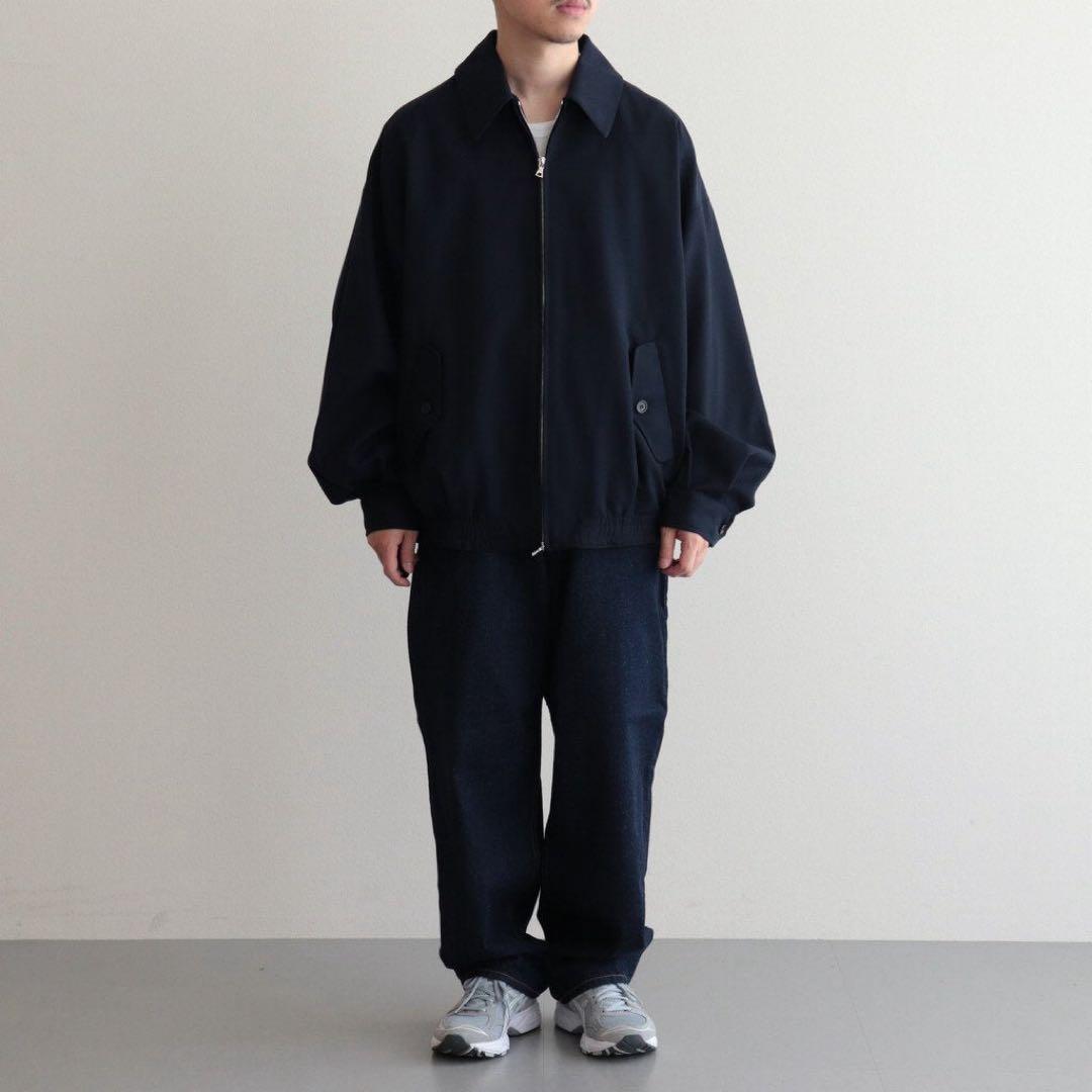 ジャケット・アウター WIDE SPORTS JACKET ORGANIC WOOL TROPICAL