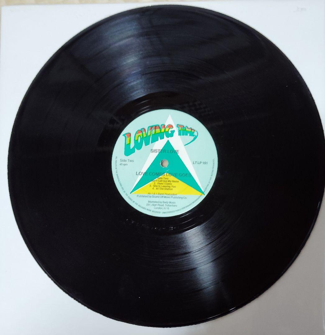 洋楽 SISTER LOVE LOVE COMES LOVE GOES LP