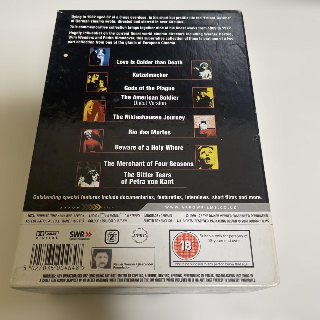 希少DVD 9枚組 R.W.ファスビンダー傑作選 Vol.1 独映画 逆輸入盤