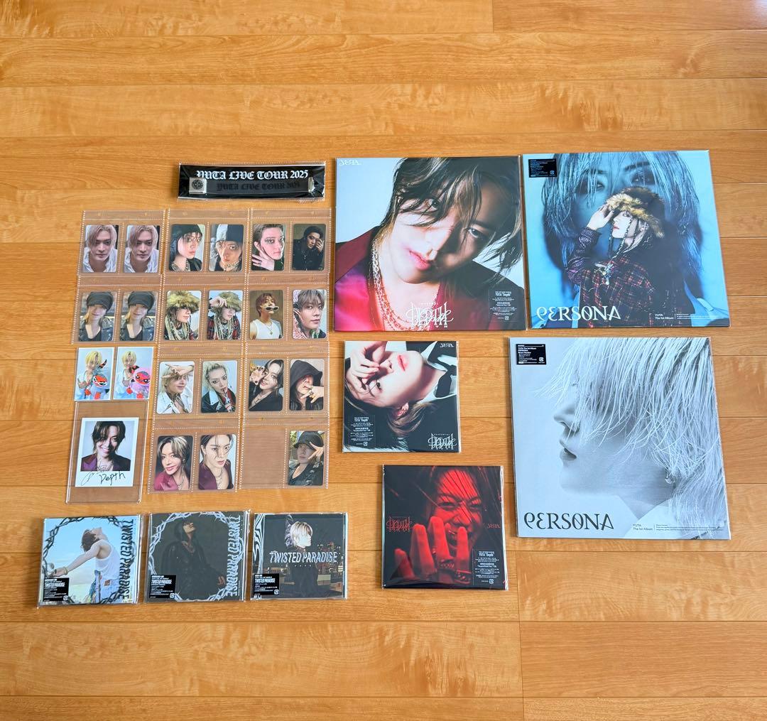 YUTA CD アルバム フォトカード ライブツアーグッズ セット