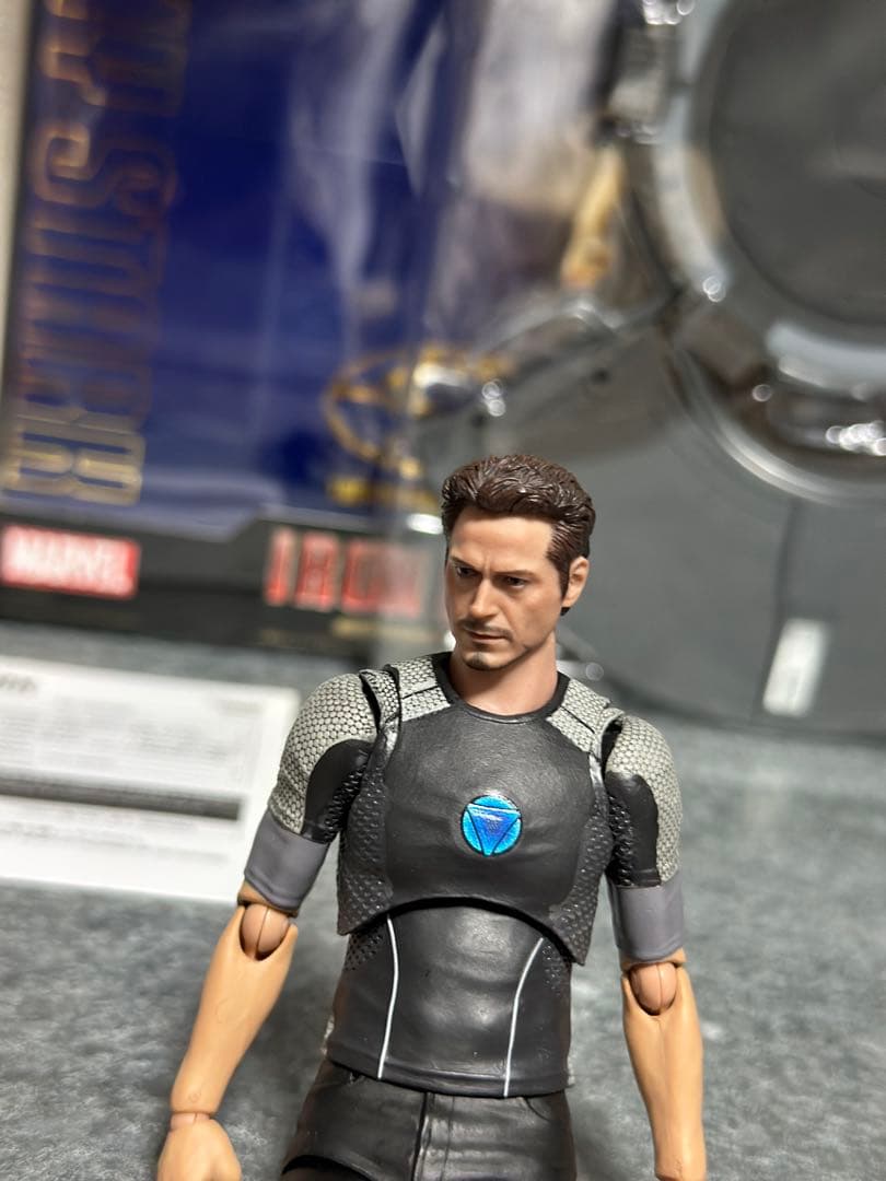 アイアンマン トニースターク フィギュアーツ mafex 閃回studioヘッド