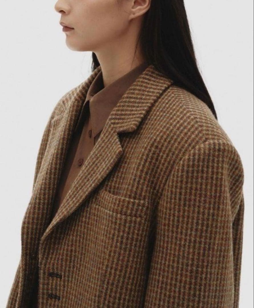 【新品・タグ付】TODAYFUL Wool Check Jacket 36