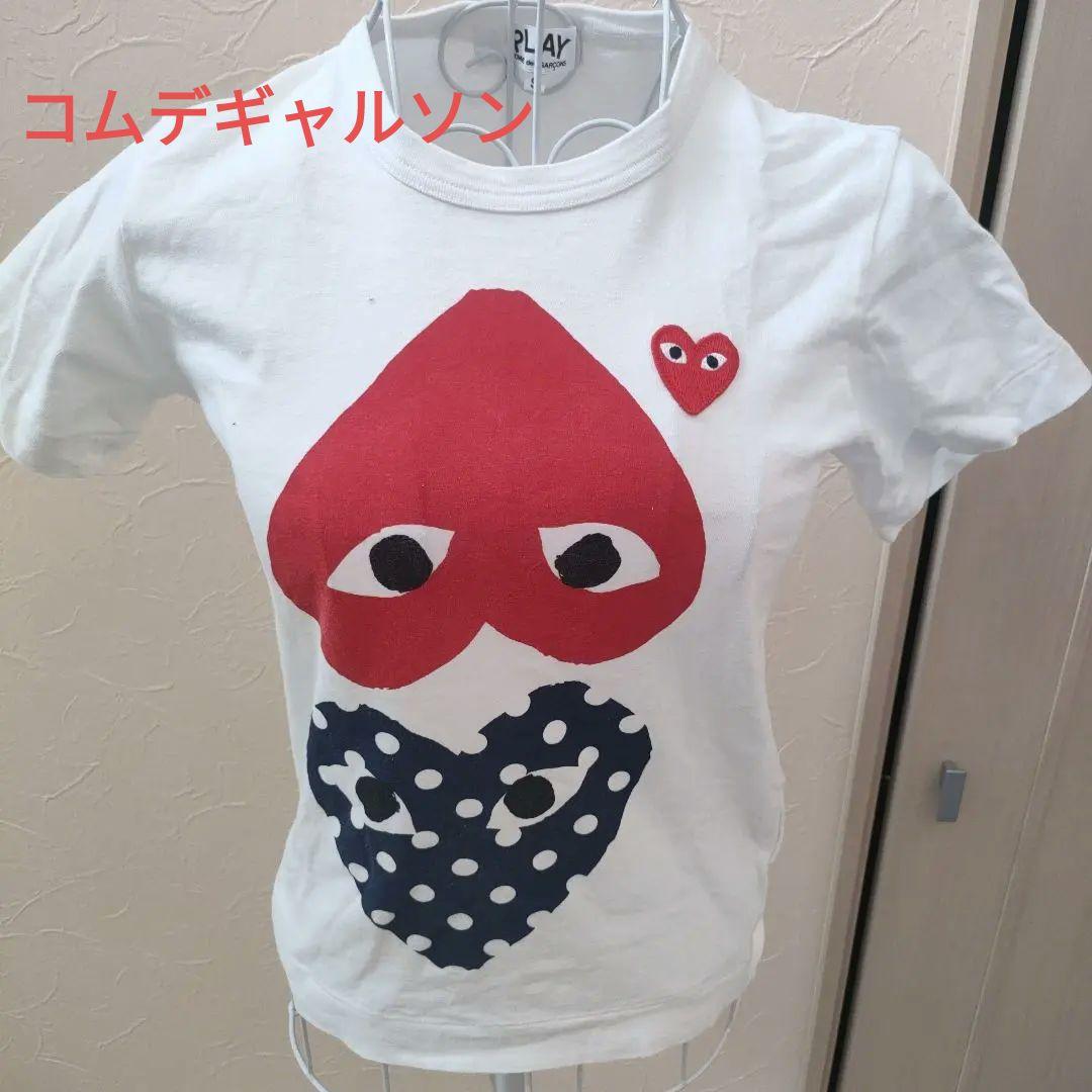 【希少】プレイ　コムデギャルソン コットンTシャツ 半袖　Ｓ