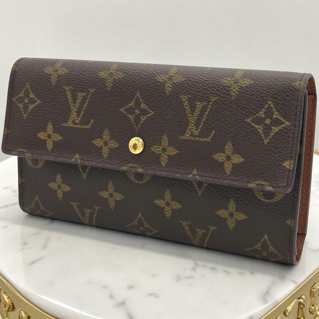 ルイヴィトン ポルトトレゾール インターナショナル 三つ折り長財布 モノグラム