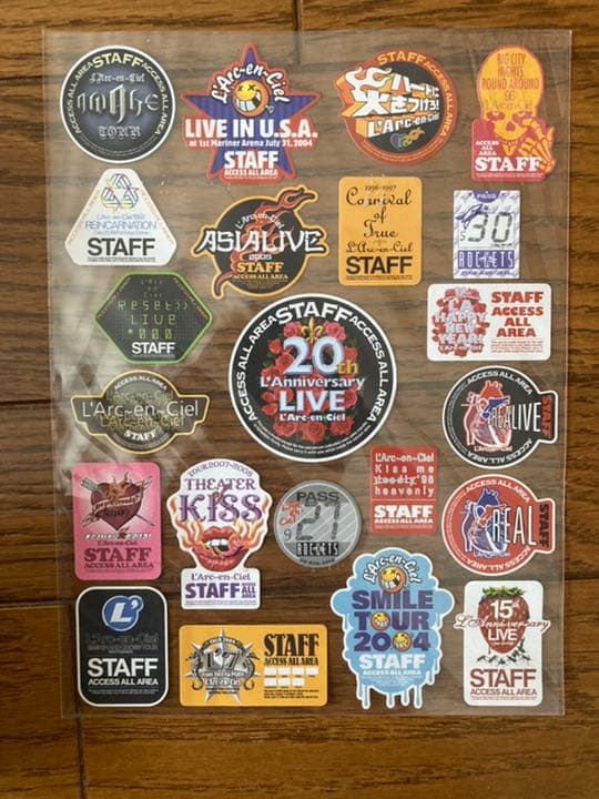 ※バラ売可能※ L'Arc〜en〜Ciel FIVE LIVE ARCHIVES