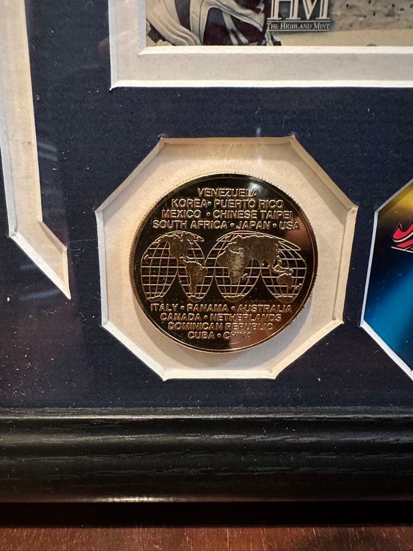 WBC2006 イチロー　フォトプラーク