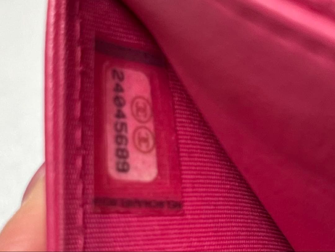 SSCHANEL チェーンウォレット　財布　ボーイシャネル