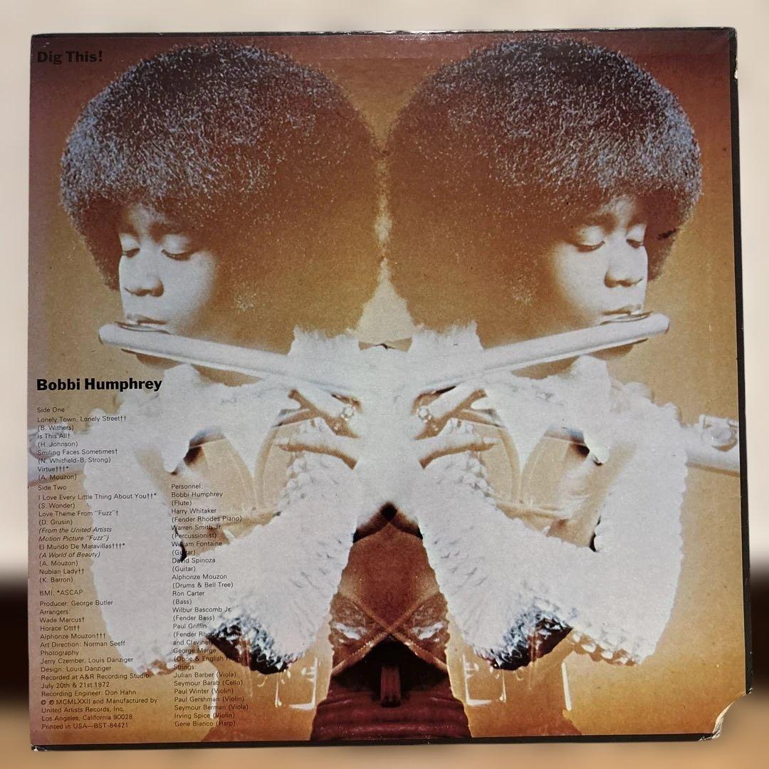 Bobbi Humphrey Dig This レコード ボビー・ハンフリー