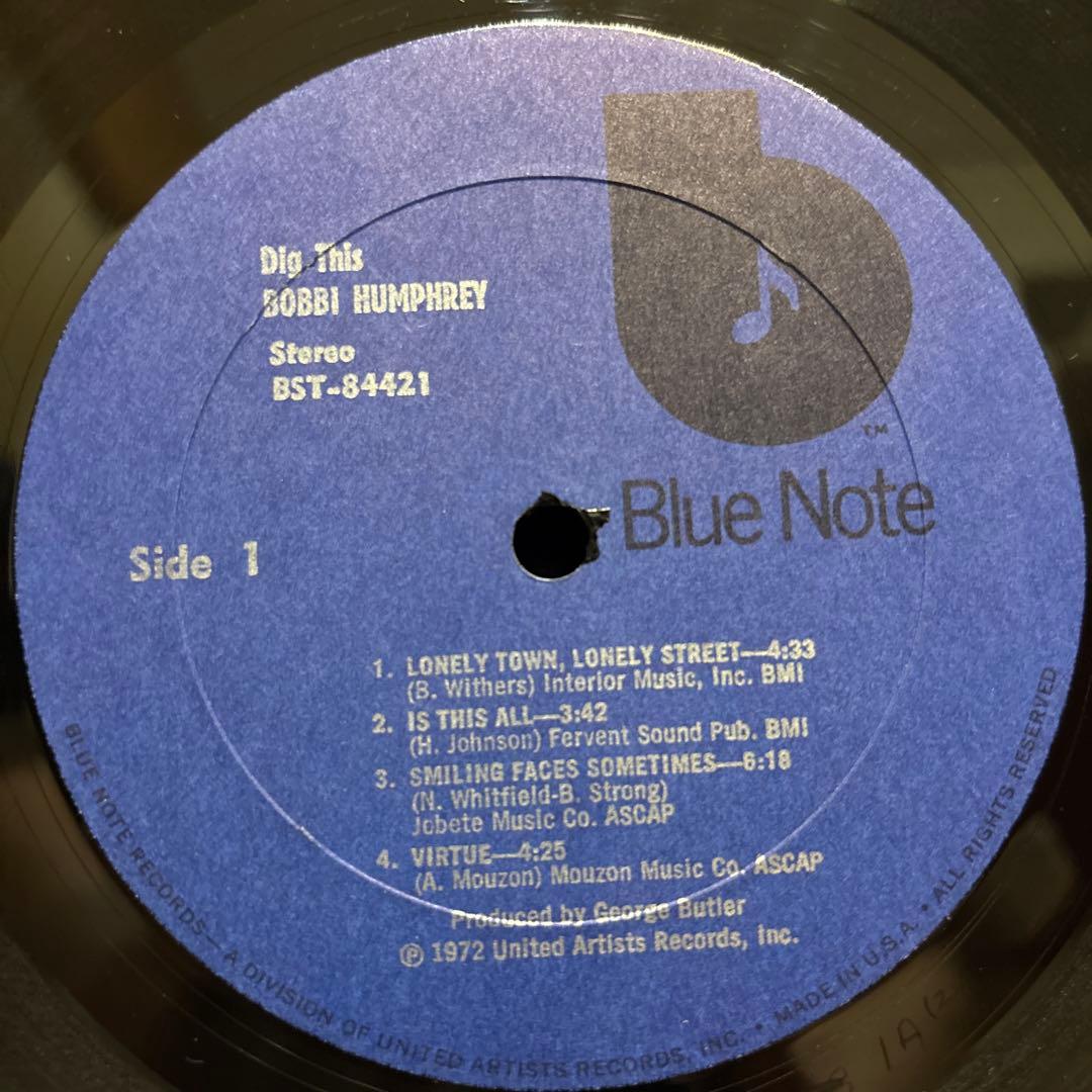 Bobbi Humphrey Dig This レコード ボビー・ハンフリー