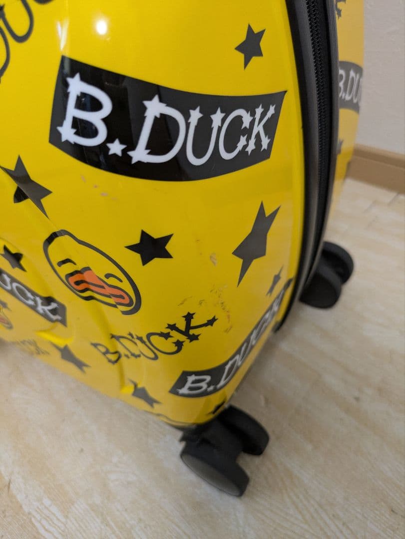 B.DUCK 座れる スーツケース キャリーケース 24インチ アヒル 大容量