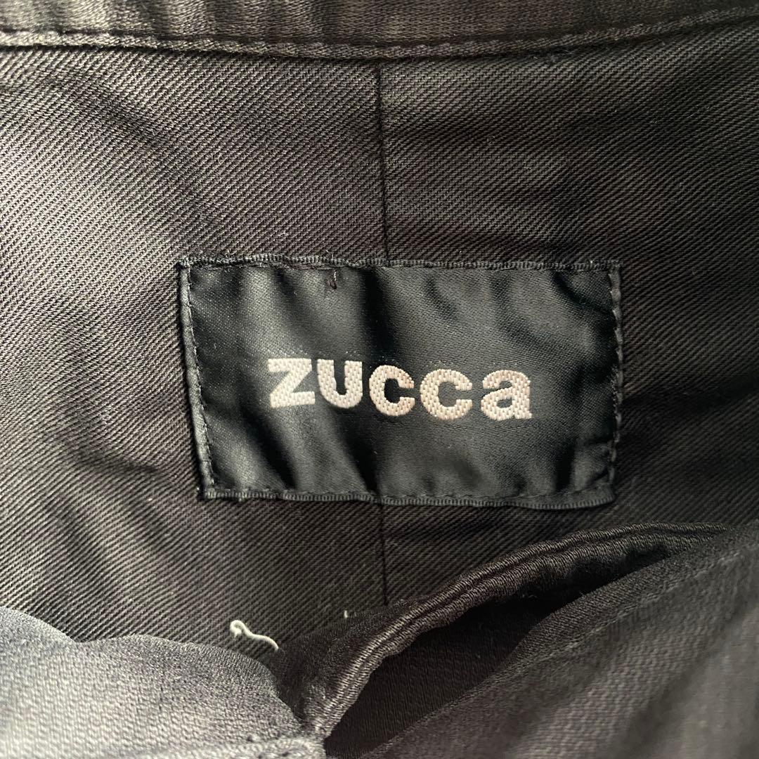 00s ヴィンテージ ZUCCA ズッカ ショートトレンチコート アーカイブ 黒
