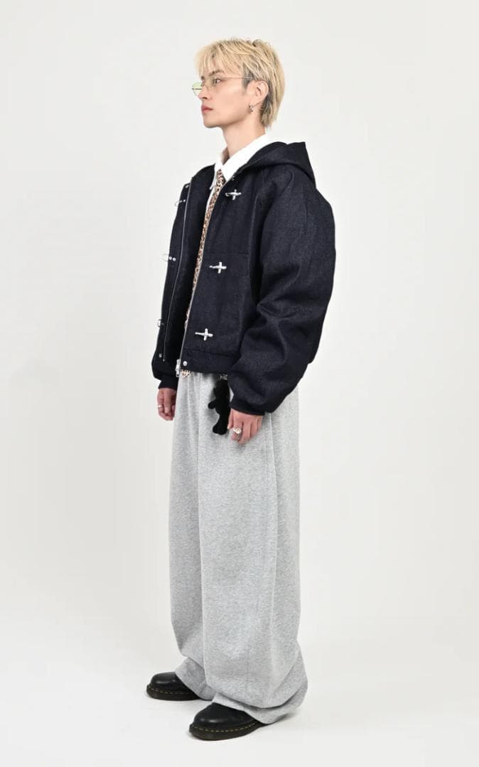 【SALE】L2089トグルフックリジットアクティブジャケットL（navy地底人