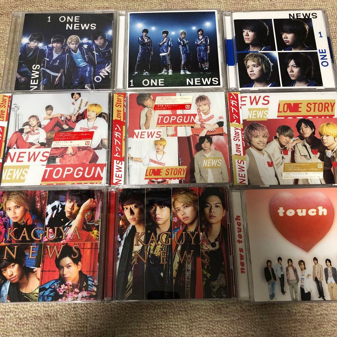 NEWS 歴代シングル アルバムまとめ売り CD DVD 初回限定盤 90枚以上