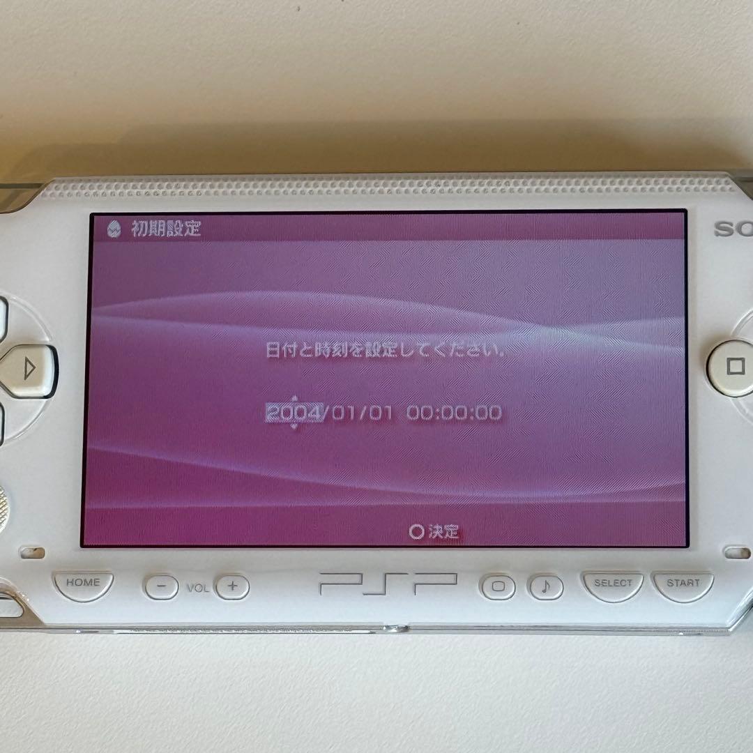 PSP-1000 セラミック ホワイト 箱付き