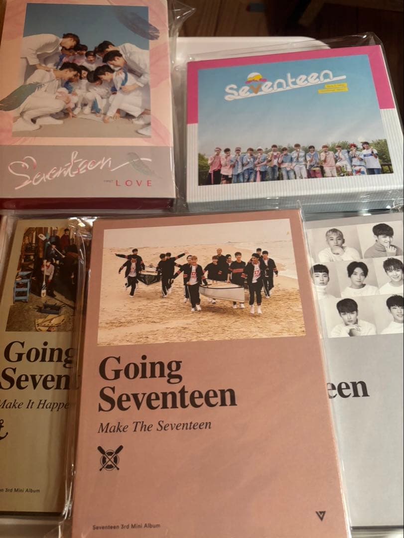 K-POPアルバムセット SEVENTEEN他