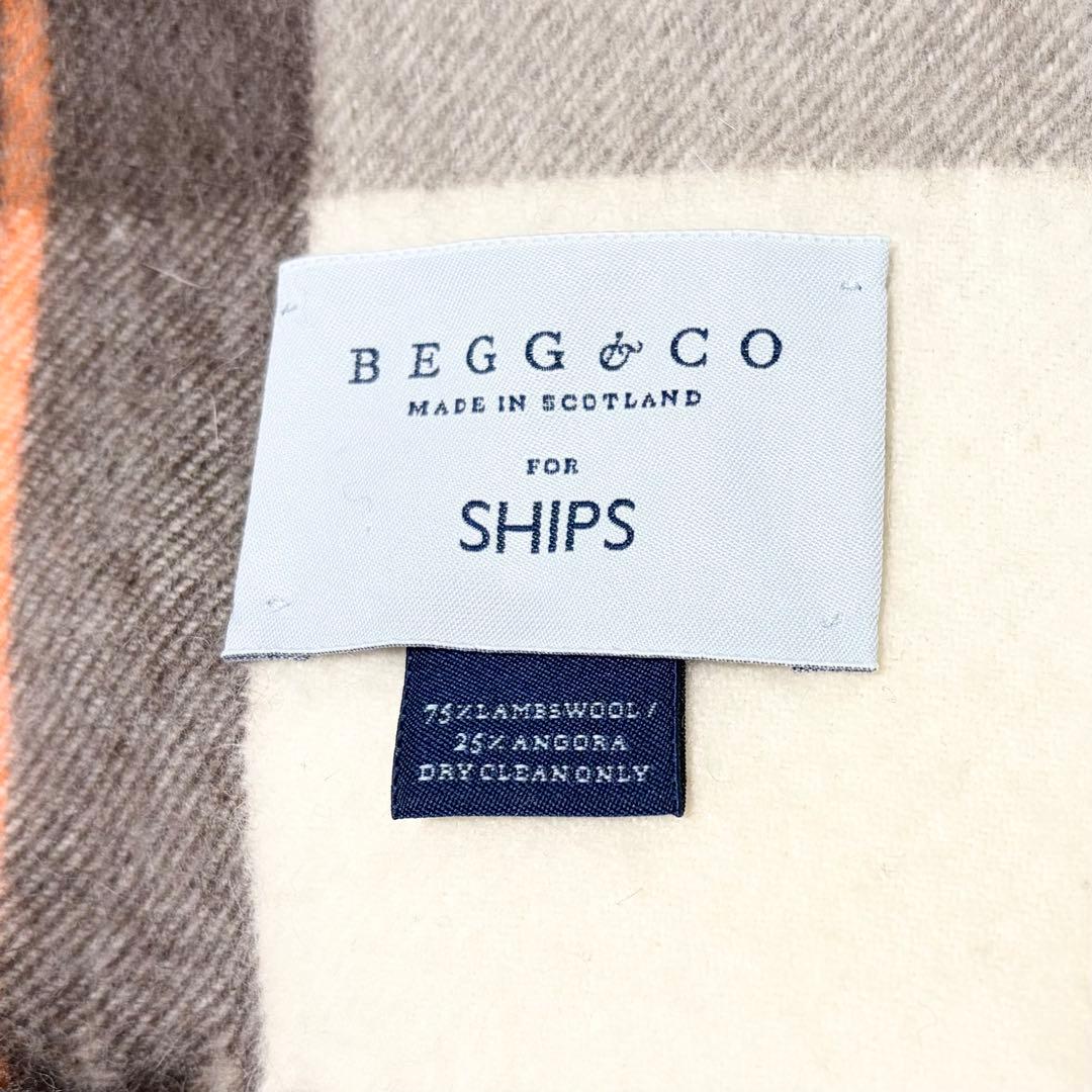 BEGG&CO for SHIPS 大判ストール