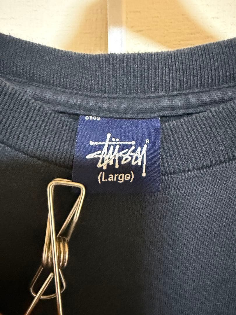 M*i様 00s old stussy 紺タグ ラスタ グラフィック Tシャツ