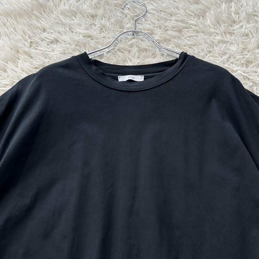 ✨極美品✨ エイトン 23年 SUVIN 60/2 OVERSIZED Tシャツ