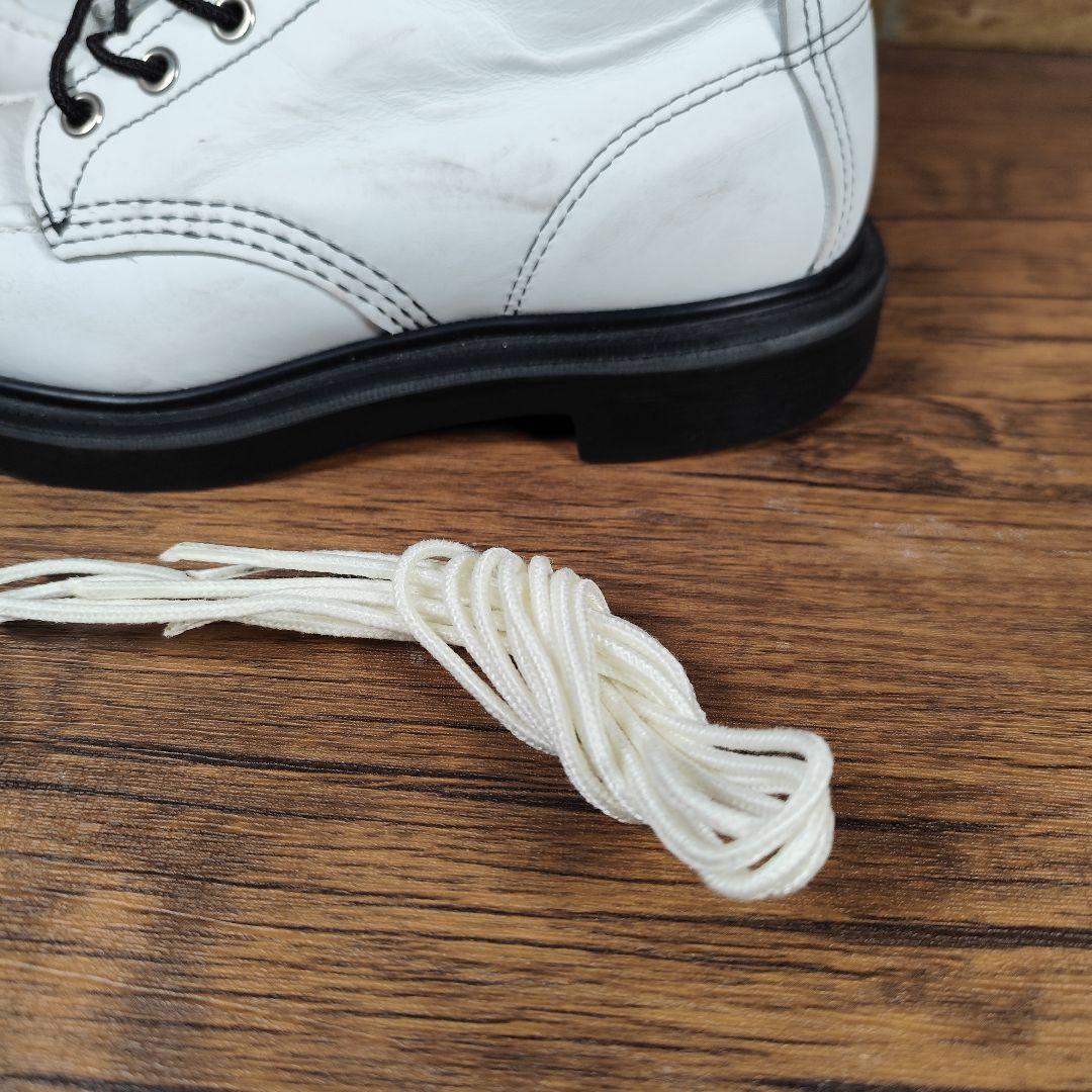 RED WING 8808 スーパーソール モックトゥ レースアップブーツ 白
