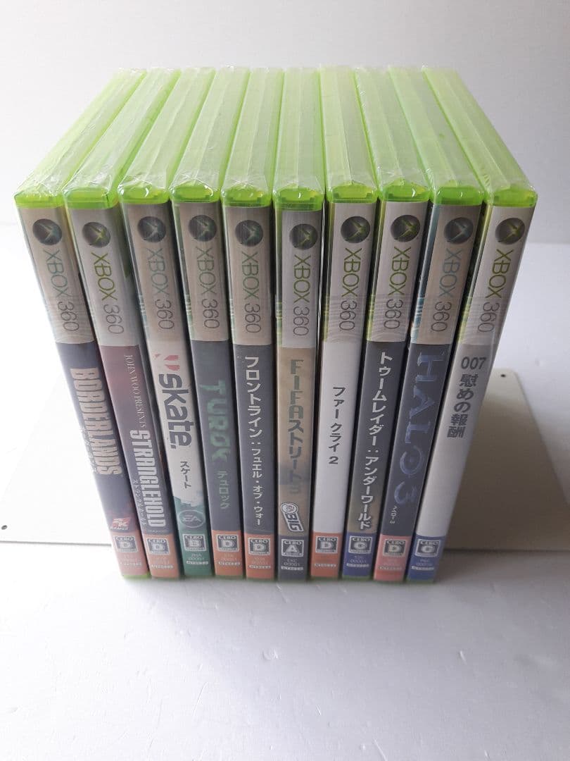 xbox360　ソフト１０本（10タイトル）【未使用　未開封】まとめ売り