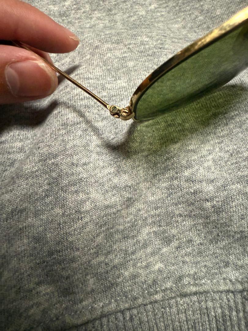 RAY BAN　USA製ビンテージ アビエーター サングラス グリーンレンズ