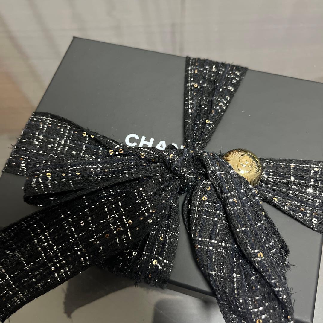 【新品未使用】CHANEL キャビアスキンウォレット