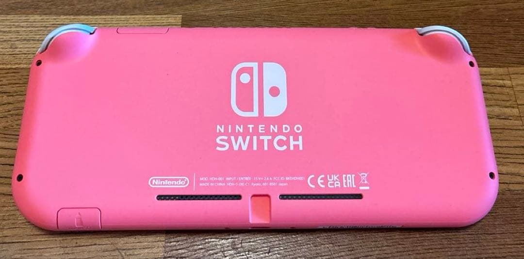 保証あり2025年購入 箱付NintendoSwitchLite コーラルピンク