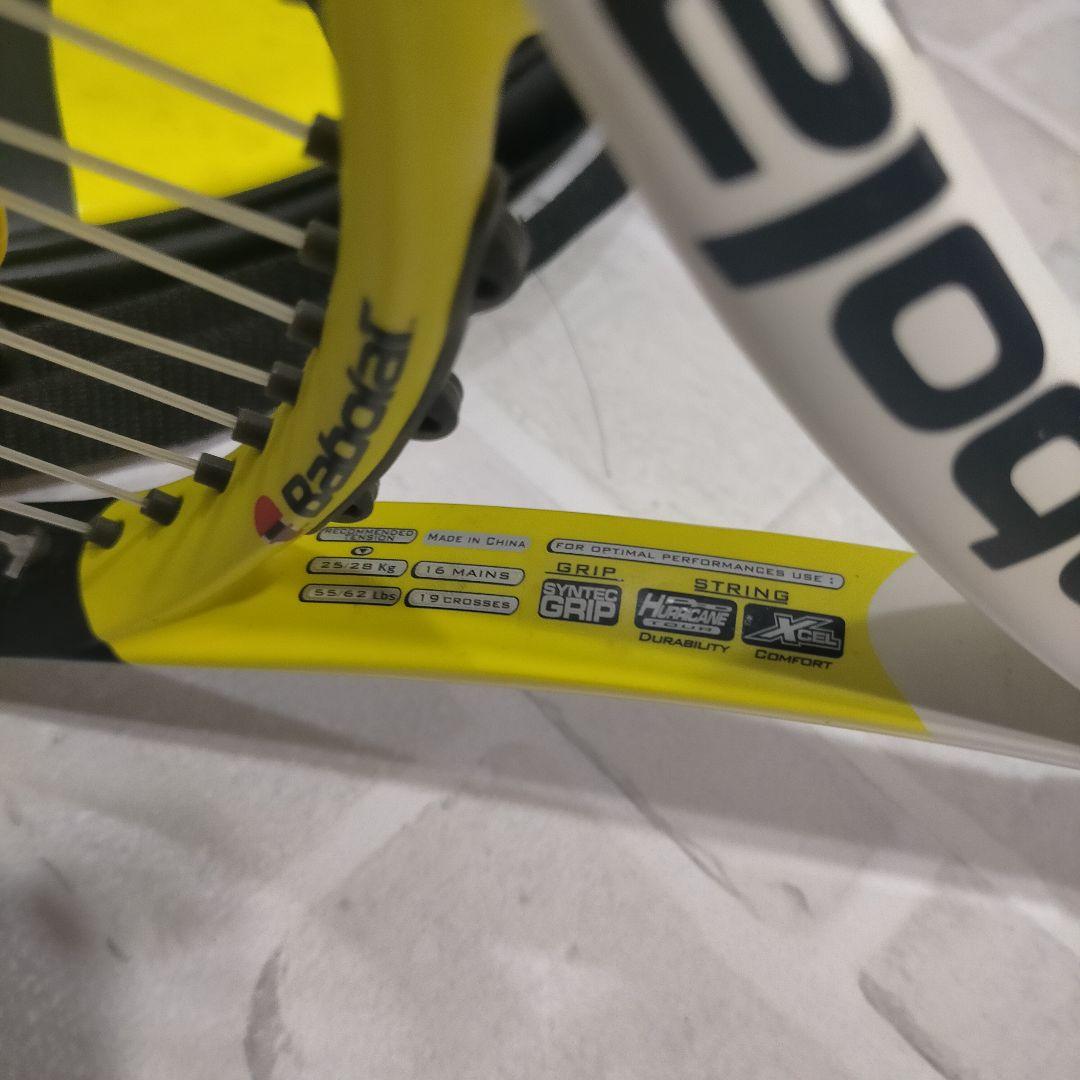 Babolat Pure Drive テニスラケット ケース、グリップテープ付き