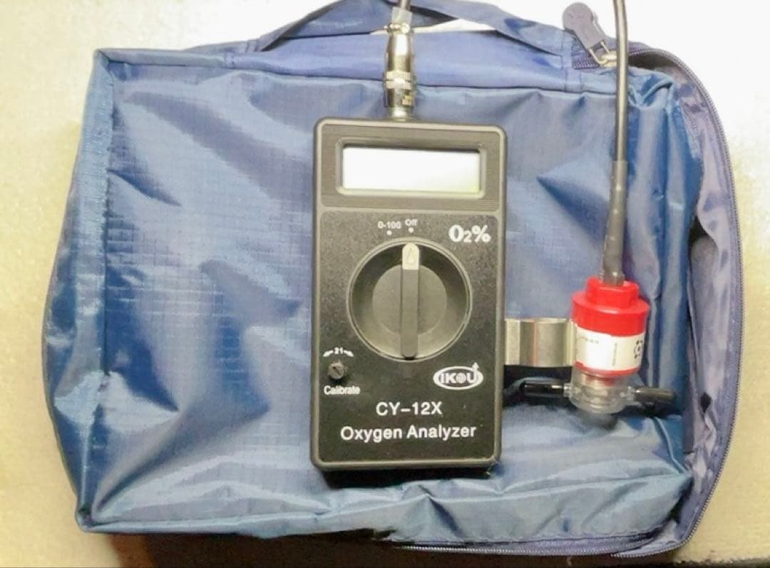 ペット用酸素濃度計 ペット用酸素ケージ適用 高精度 酸素濃度測定器　IKOU