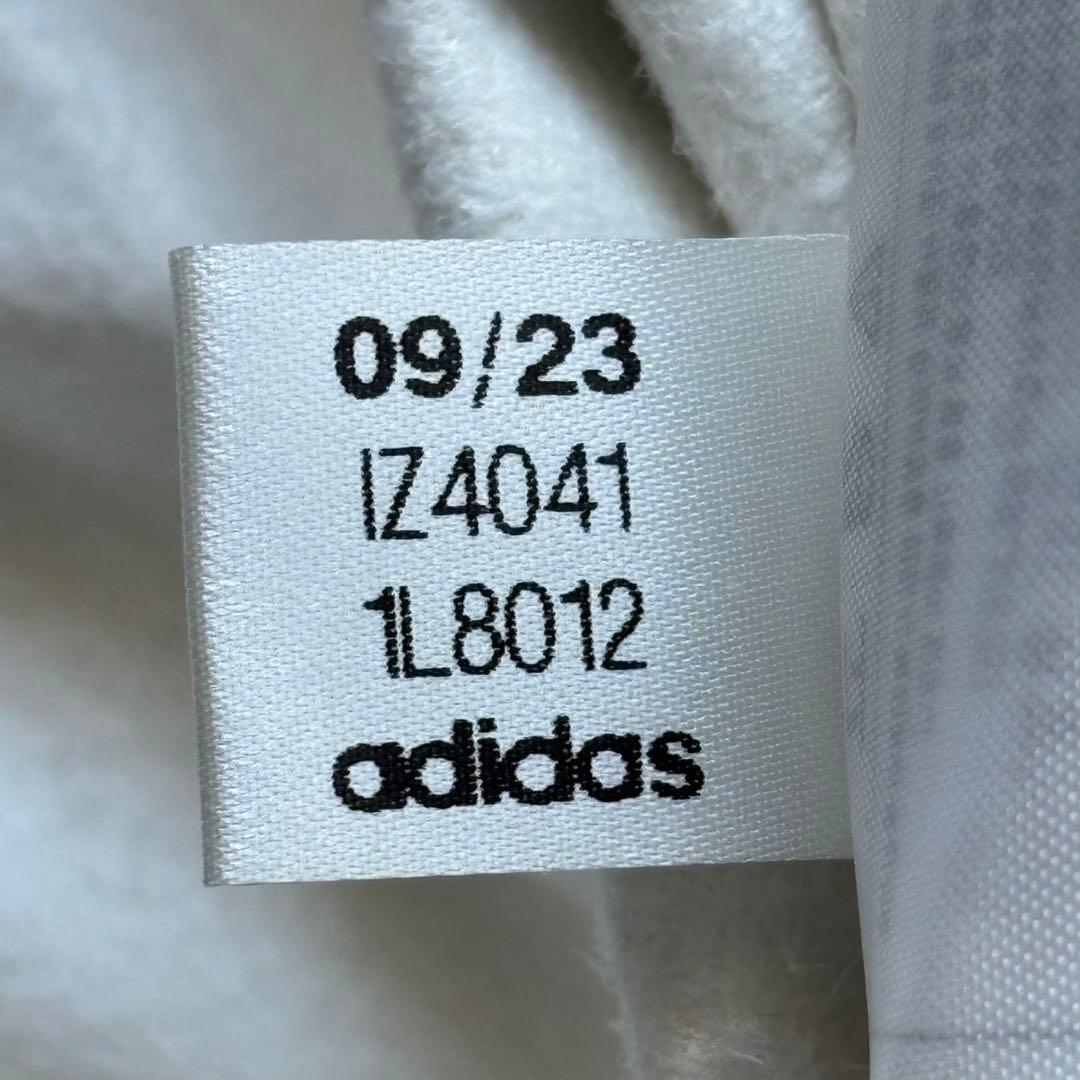 新品　adidas フェイクレザー ファイヤーバード トラックパンツ Lベージュ