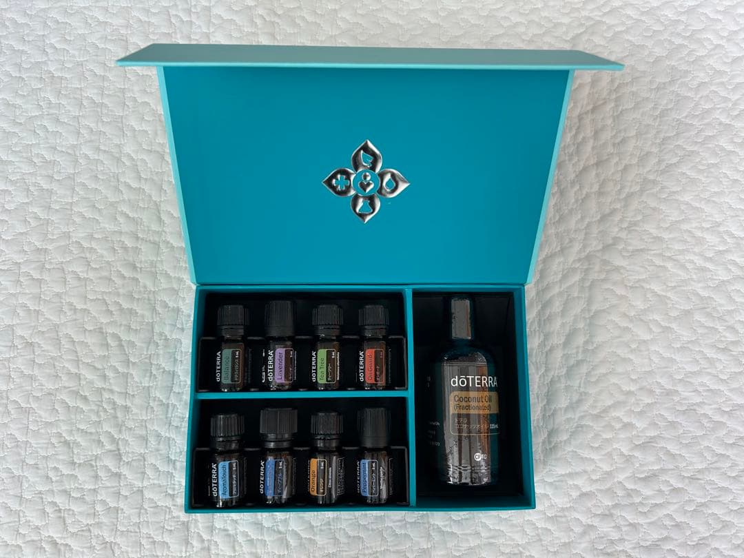 ドテラ doTERRA アロマタッチキット 木製オイルスタンド