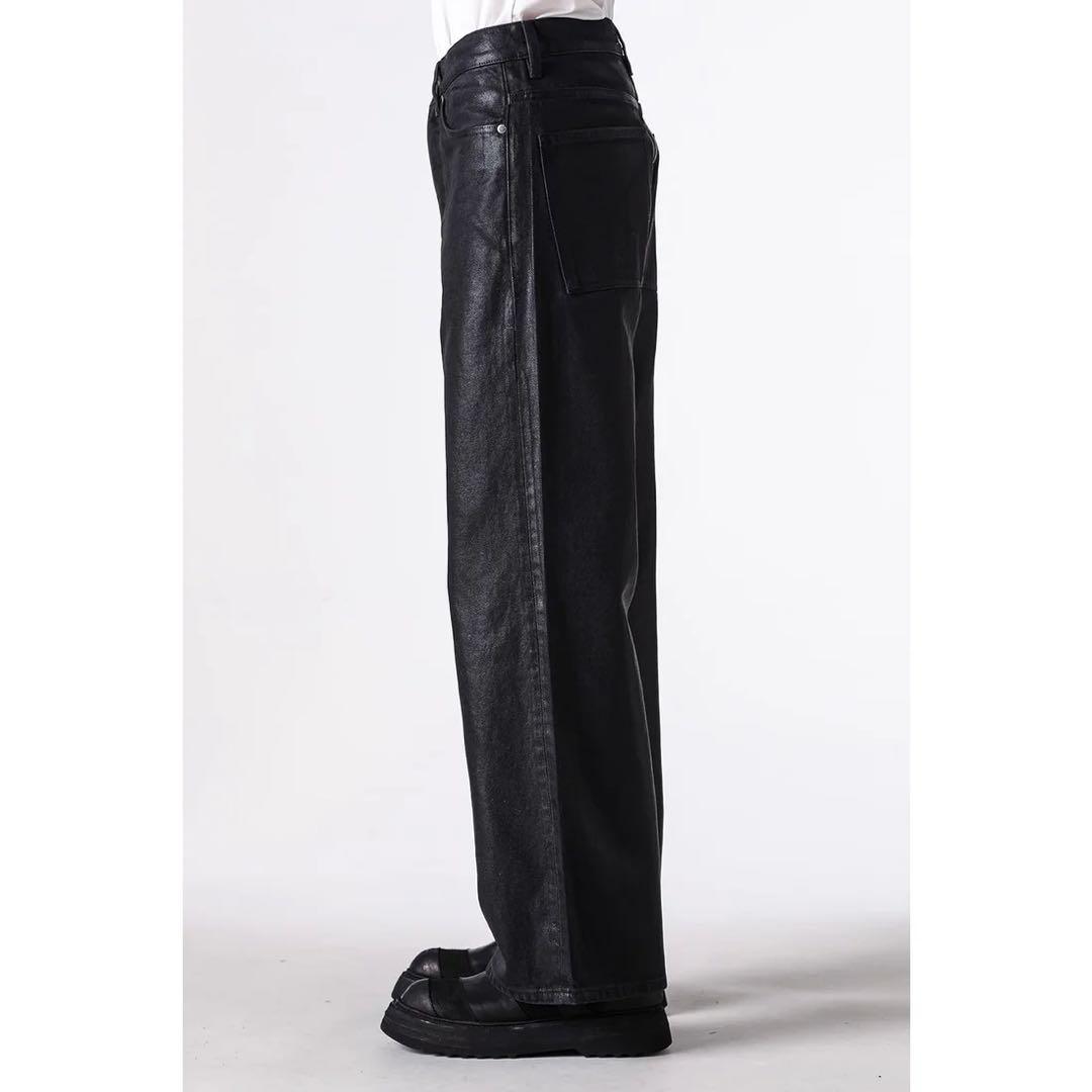 パンツ NO MAINTENANCE Baggy Denim(Wawed Black)
