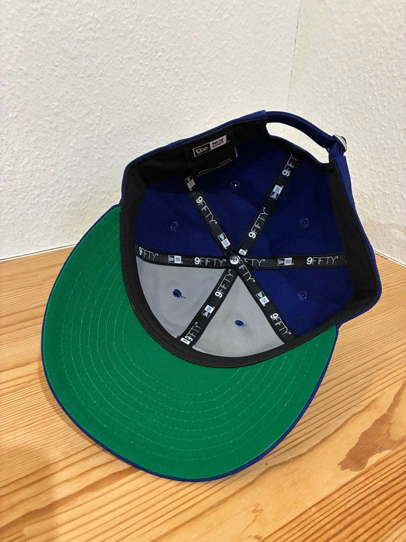 SEE SEE NEW ERA 950 BLUE CAP キャップ 青