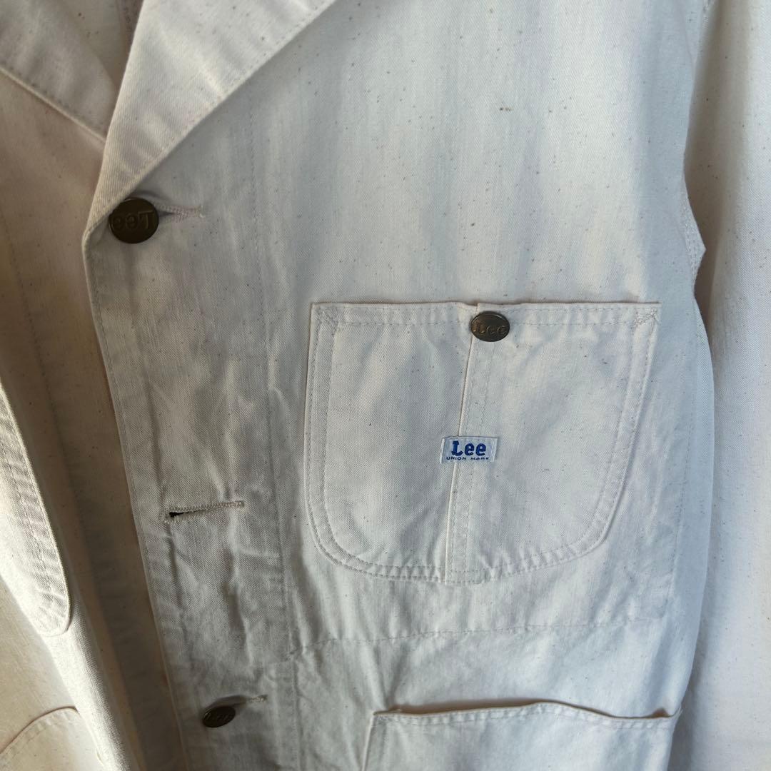 美品　Lee 44-J カバーオール アイボリー サイズ40