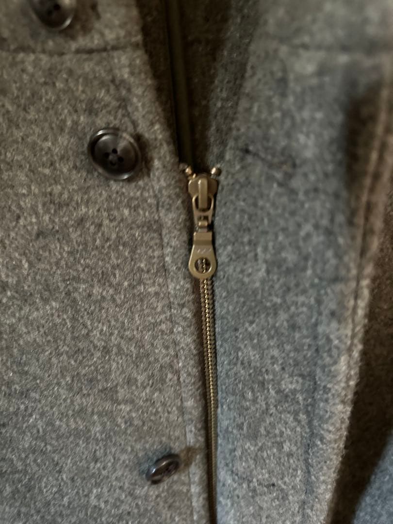 is-ness イズネスHOODED DUFFLE COAT