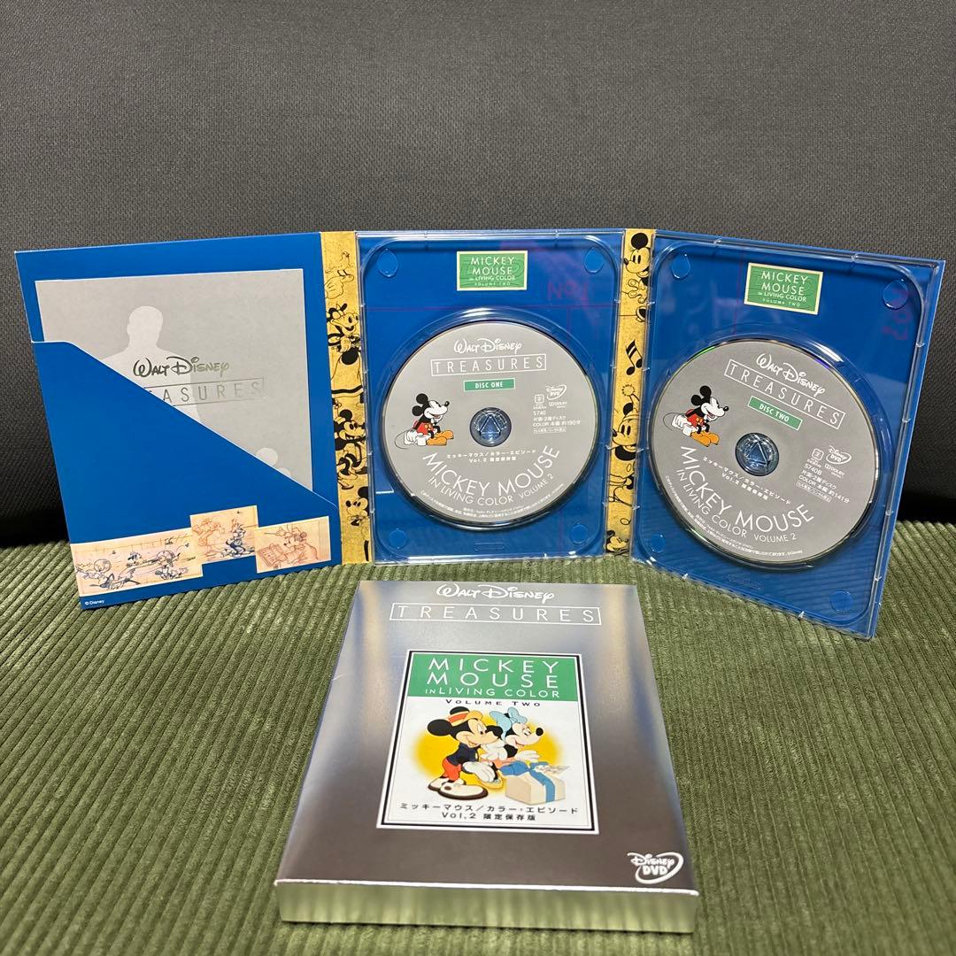 ミッキーマウス/カラー・エピソードVol.1 & 2限定保存版