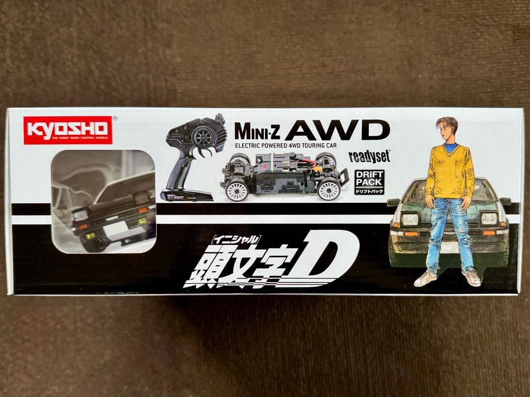 え*ん様 新品 未開封 京商 MINI-Z AWD 頭文字D トレノ AE86