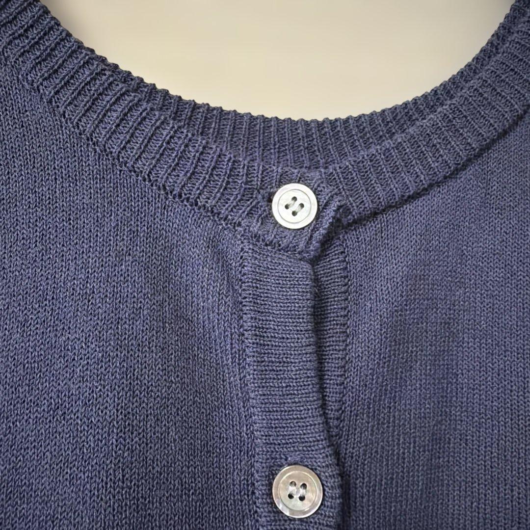 ❤︎ Spick & Span❤︎ レースドッキング2WAYカーディガン　ネイビー