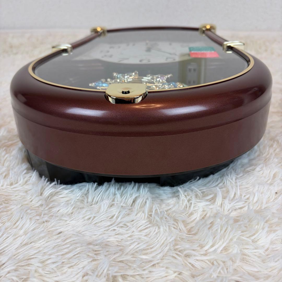 CITIZEN パルミューズロンド 電波メロディからくり時計 リズム時計