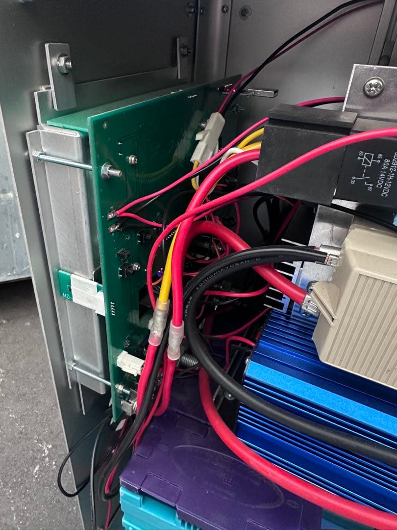 キャンピングカー用　発電機、太陽エネルギー 付き