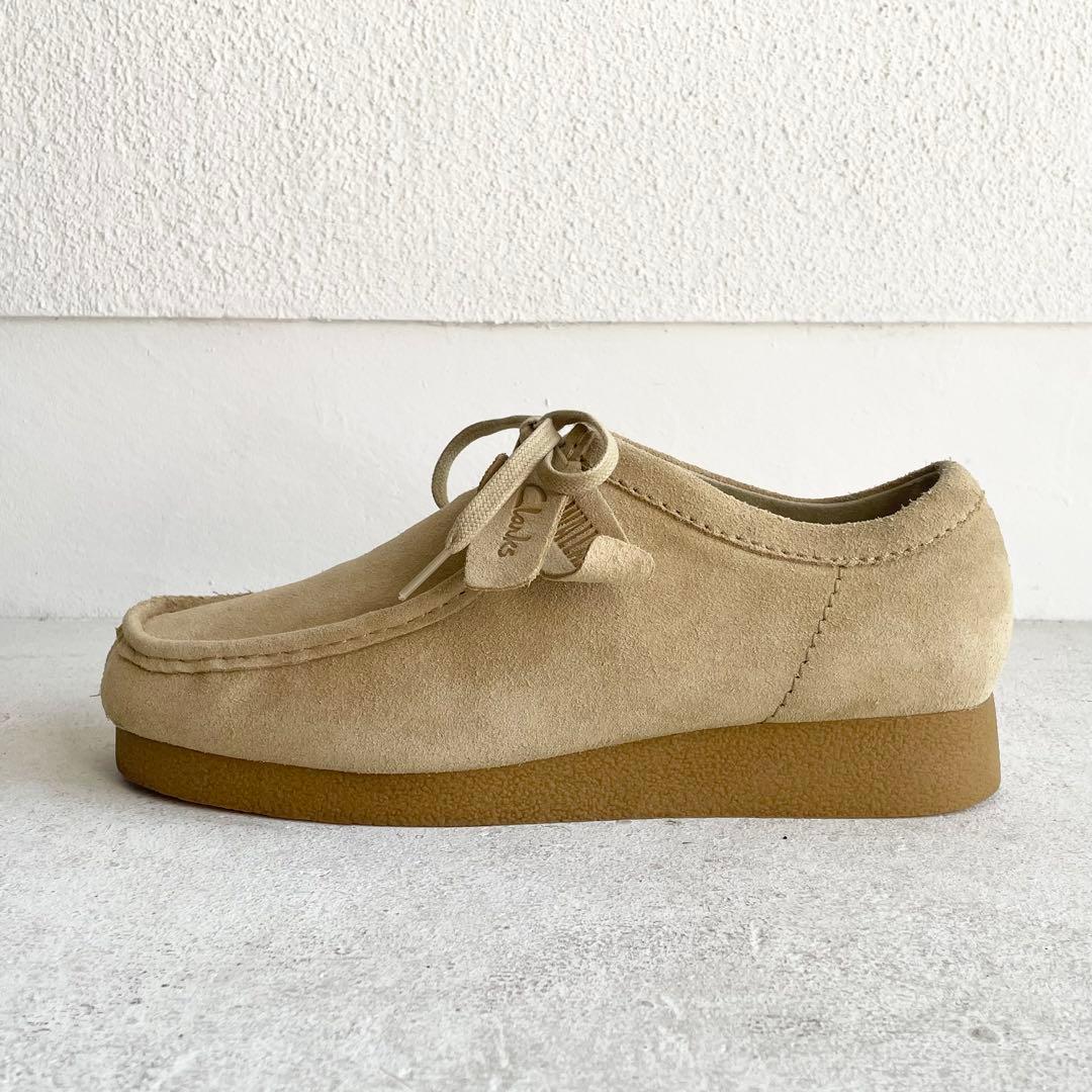 Clarks クラークス ワラビー スエード ベージュ UK10 28cm