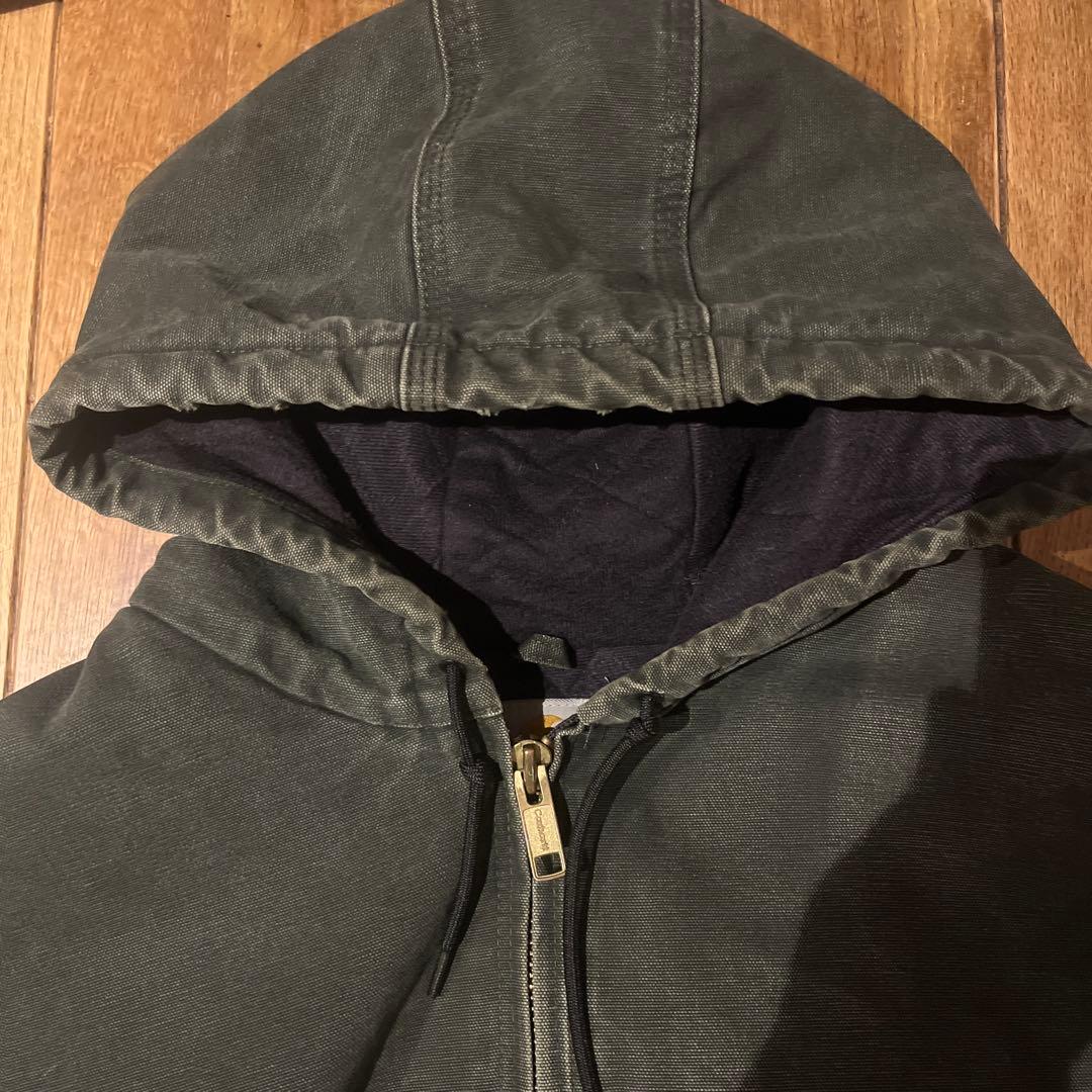 Carhartt カーハートアクティブジャケット　モスMOS 2XL 色落ち良好