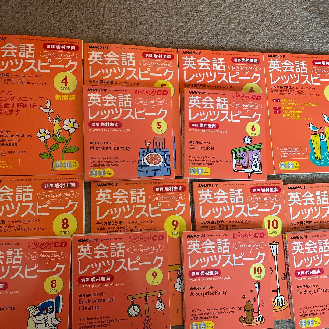 NHK 英会話レッツスピーク　CDとテキストのセット