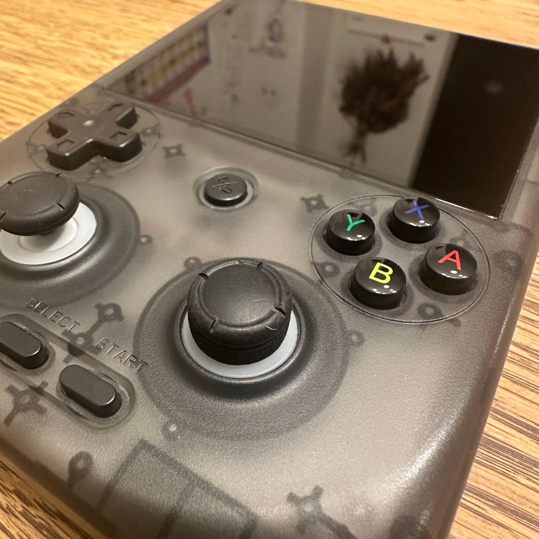 RG406V クリアブラック ANBERNIC 中華ゲーム機