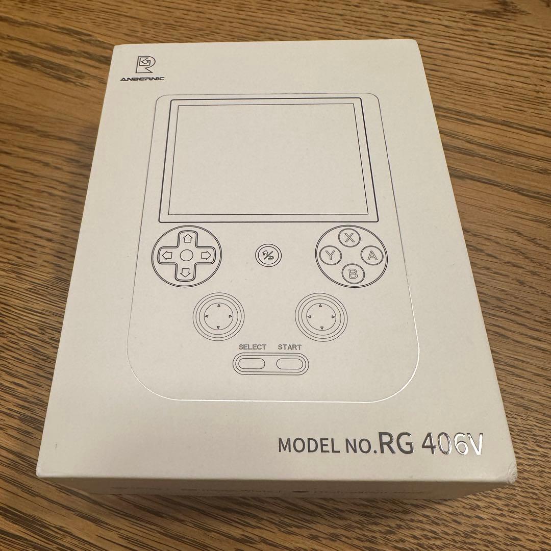 RG406V クリアブラック ANBERNIC 中華ゲーム機