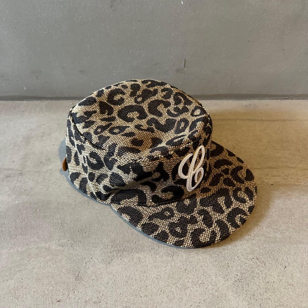 6cRAyon レオパードキャップ thrasher stussy supeme